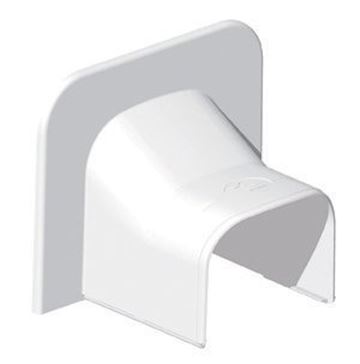 Tecnosystemi Optima Wit plafond eindkap 135 - pr/st - VPE 3